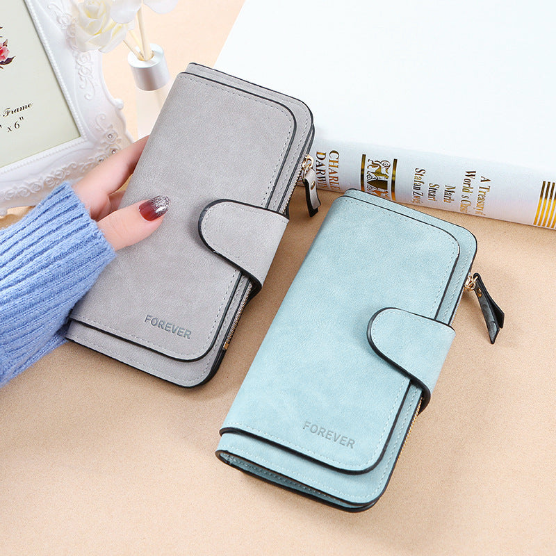 DiSandro Clothing: Women's Vegan Leather Trifold Fold Wallet