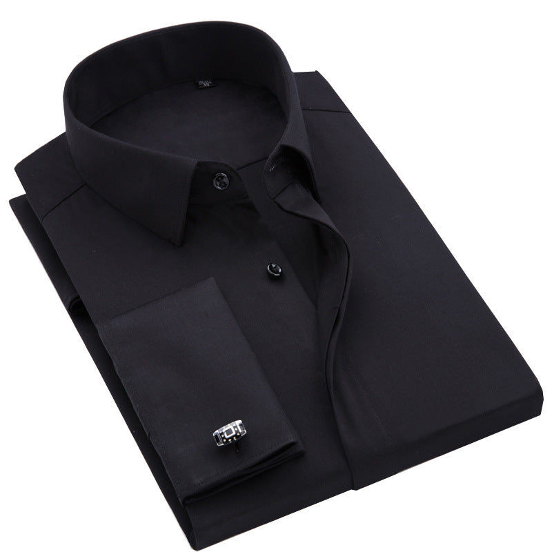 DiSandro Clothing: Slim Fit French Cuff Bamboo Fiber Dress Shirt