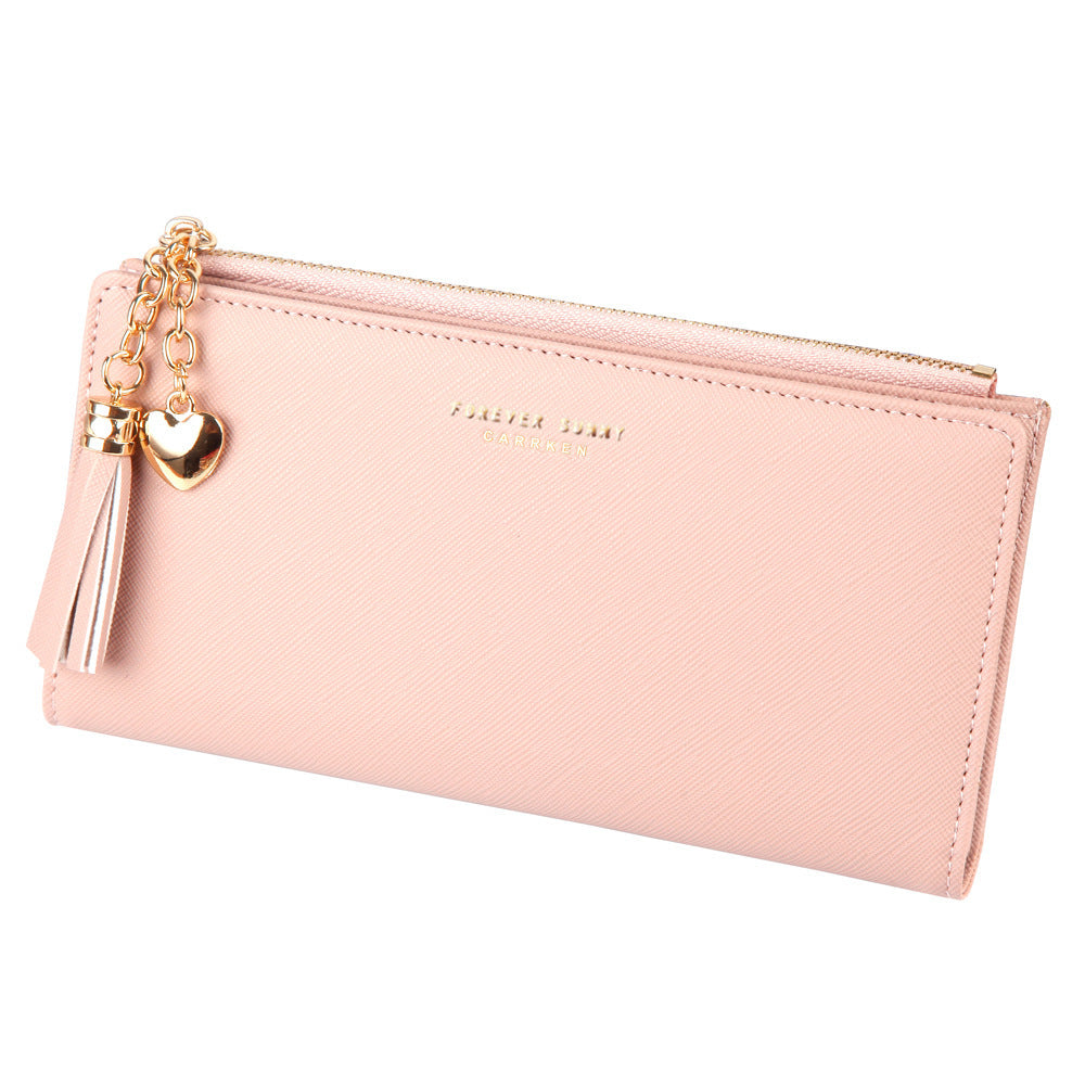 The Verona - Faux Leather Tassel Wallet