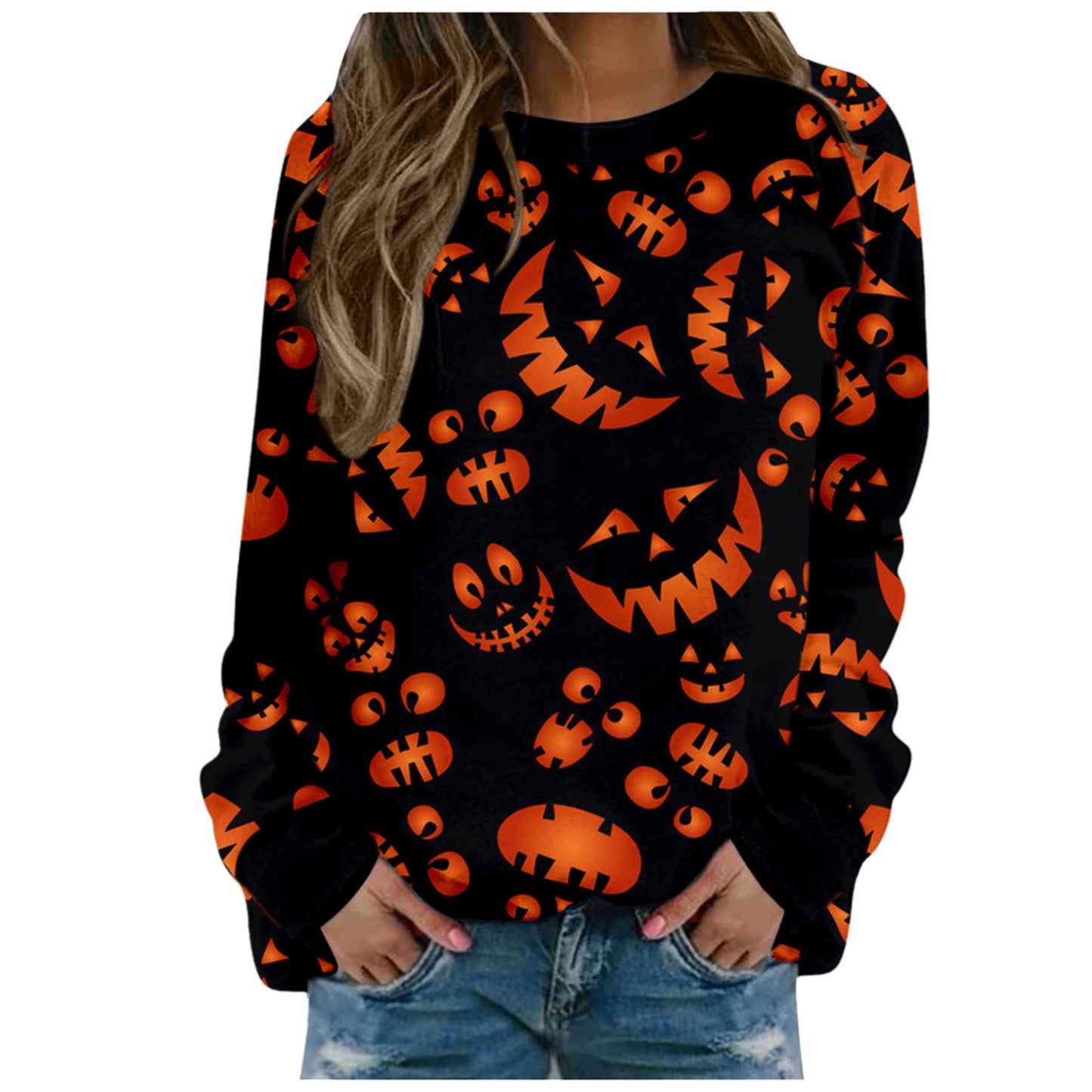 DiSandro Clothing: Women’s Halloween Print Sweatshirt