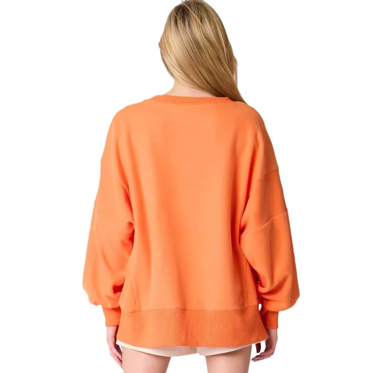 DiSandro Clothing: Women’s Halloween Ghost Sequin Pullover Sweatshirt