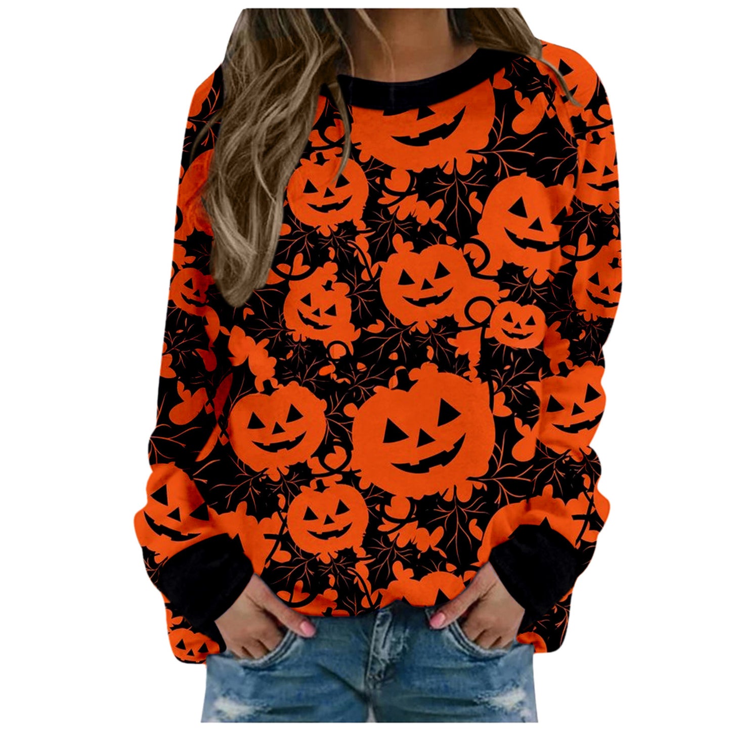 DiSandro Clothing: Women’s Halloween Print Sweatshirt