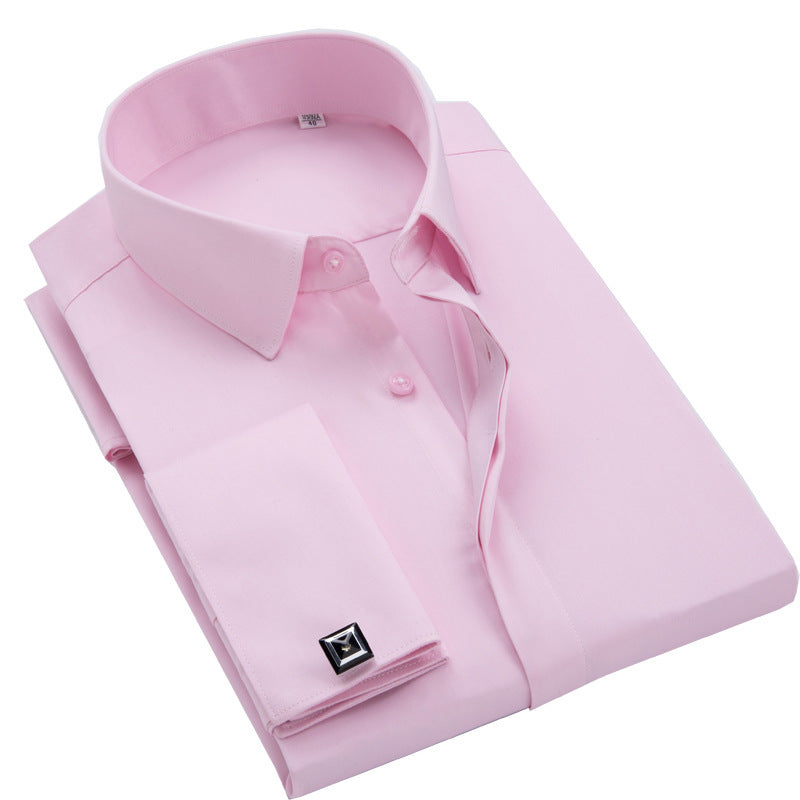 DiSandro Clothing: Slim Fit French Cuff Bamboo Fiber Dress Shirt