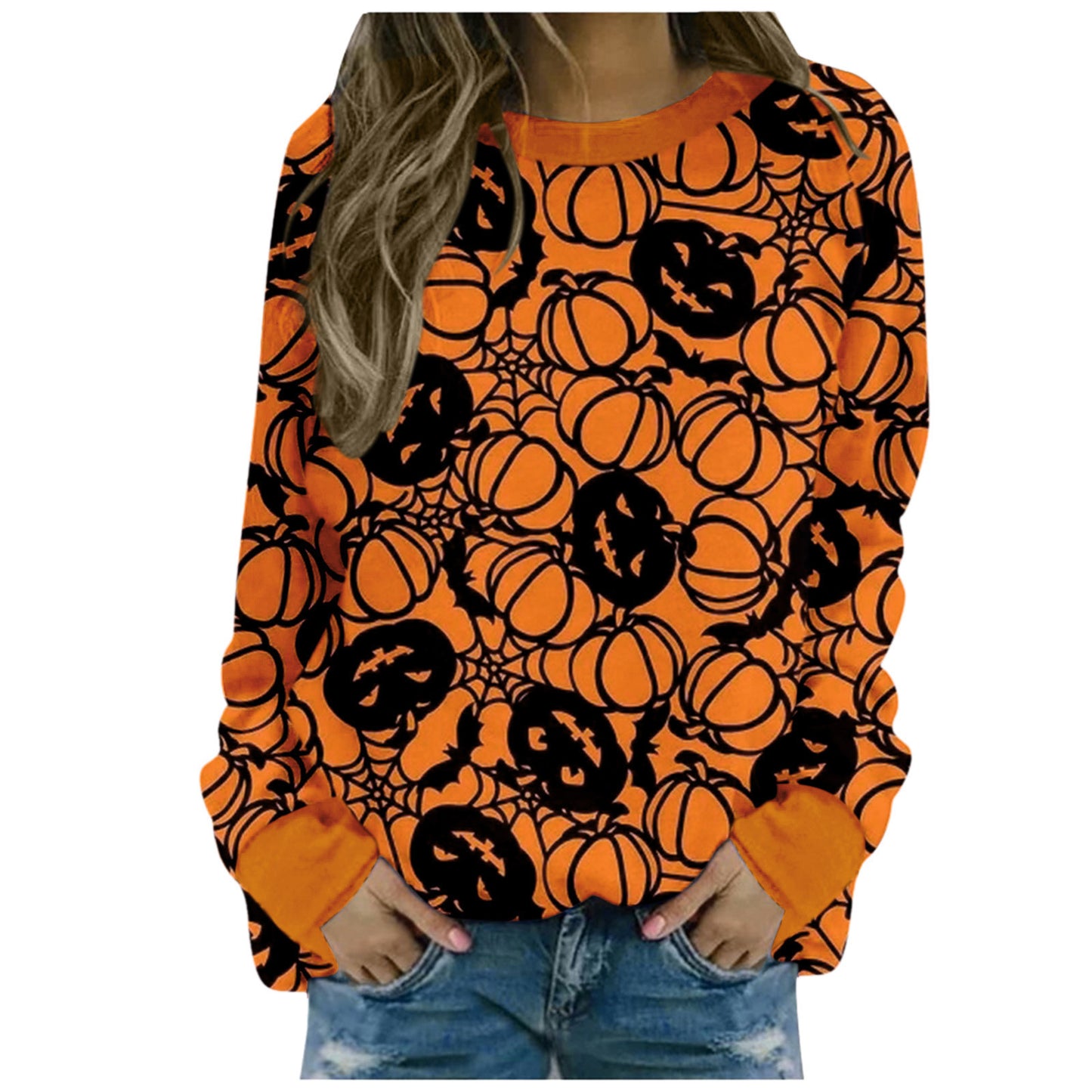 DiSandro Clothing: Women’s Halloween Print Sweatshirt