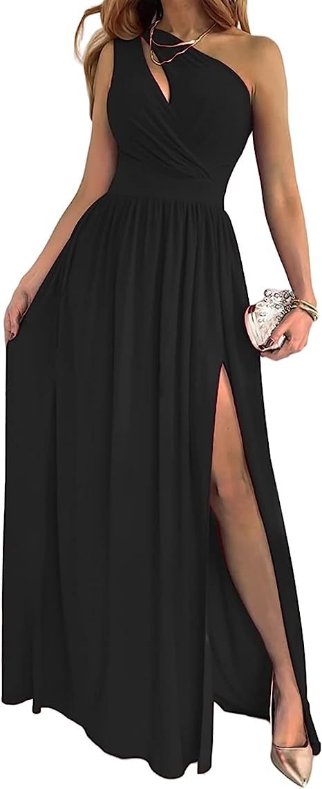 DiSandro Clothing: Formal One-Shoulder Maxi Dress