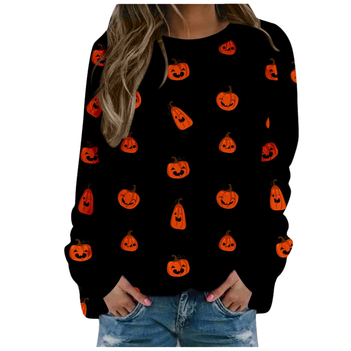 DiSandro Clothing: Women’s Halloween Print Sweatshirt
