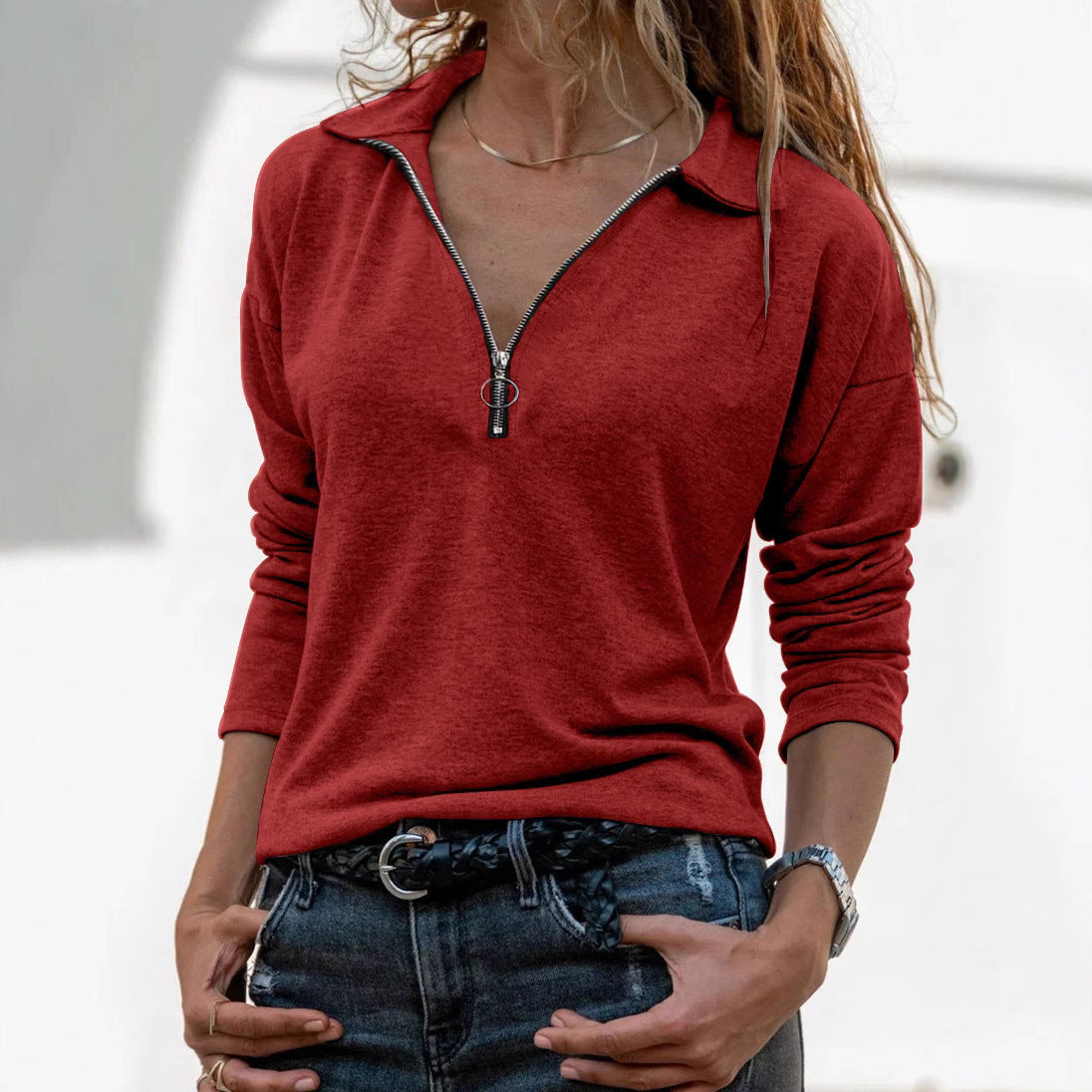 DiSandro Clothing: Women's Long Sleeve Sweater