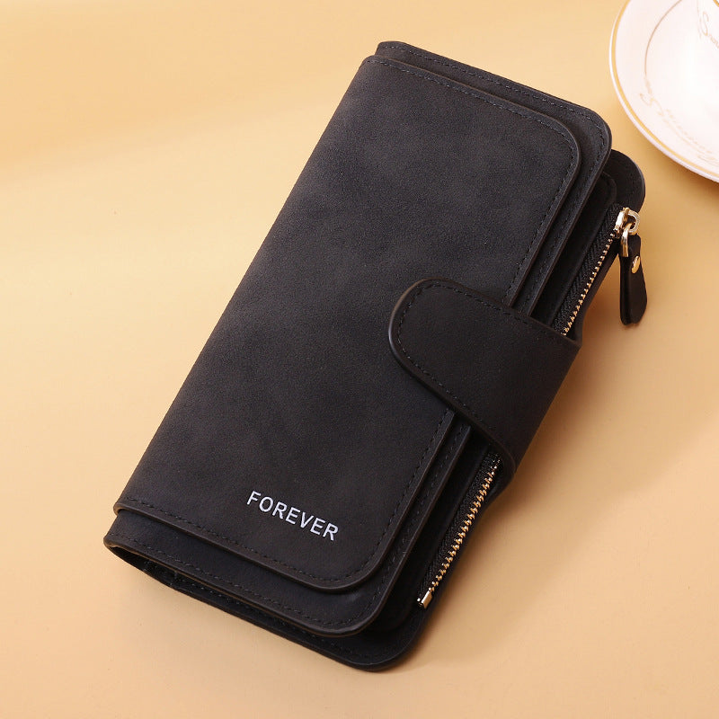 DiSandro Clothing: Women's Vegan Leather Trifold Fold Wallet
