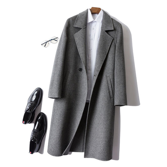 DiSandro Clothing: Men's Full Length Cashmere Wool Overcoat