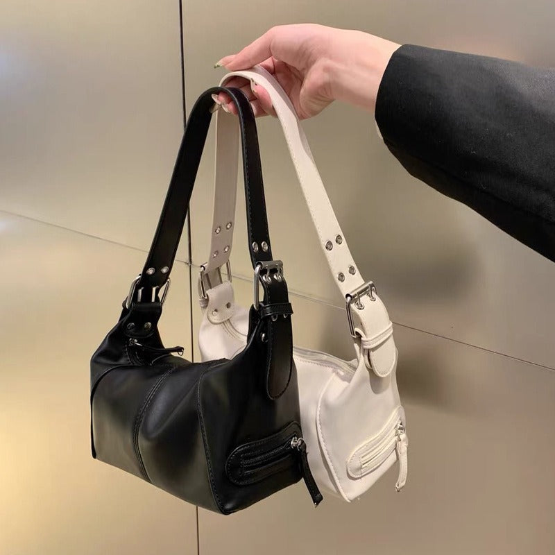 DiSandro Clothing: Women's Vegan Leather Shoulder Bag