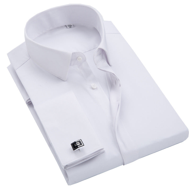 DiSandro Clothing: Slim Fit French Cuff Bamboo Fiber Dress Shirt