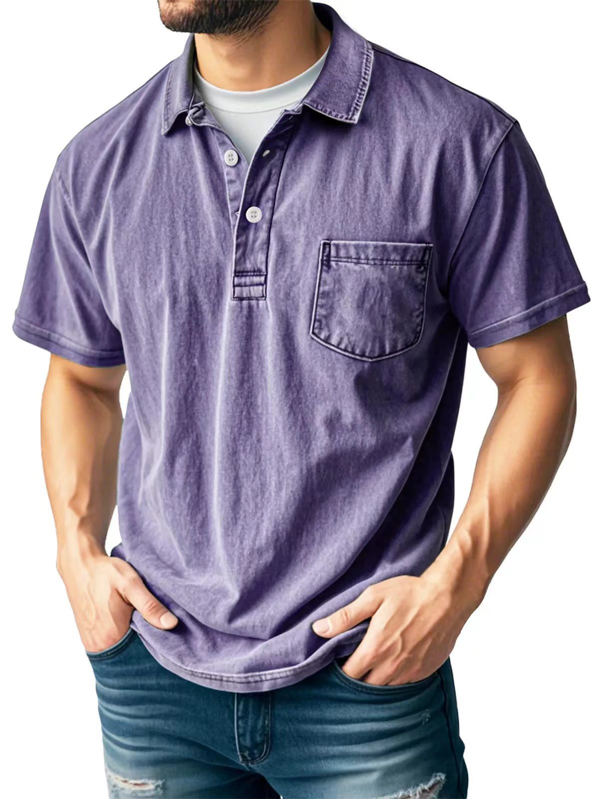 DiSandro Clothing: Men's Classic Pullover Polo Shirt