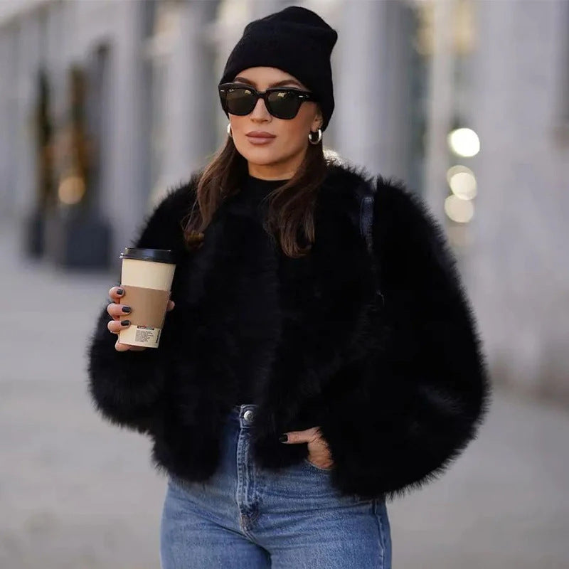 DiSandro Clothing: Women's Faux Fur Coat