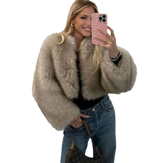 DiSandro Clothing: Women's Faux Fur Coat