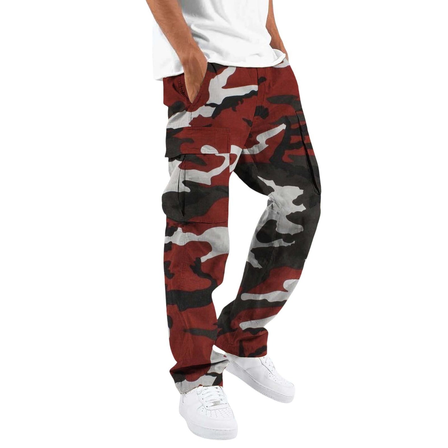DiSandro Clothing: Men’s Loose Fit Camouflage Trousers / Pants