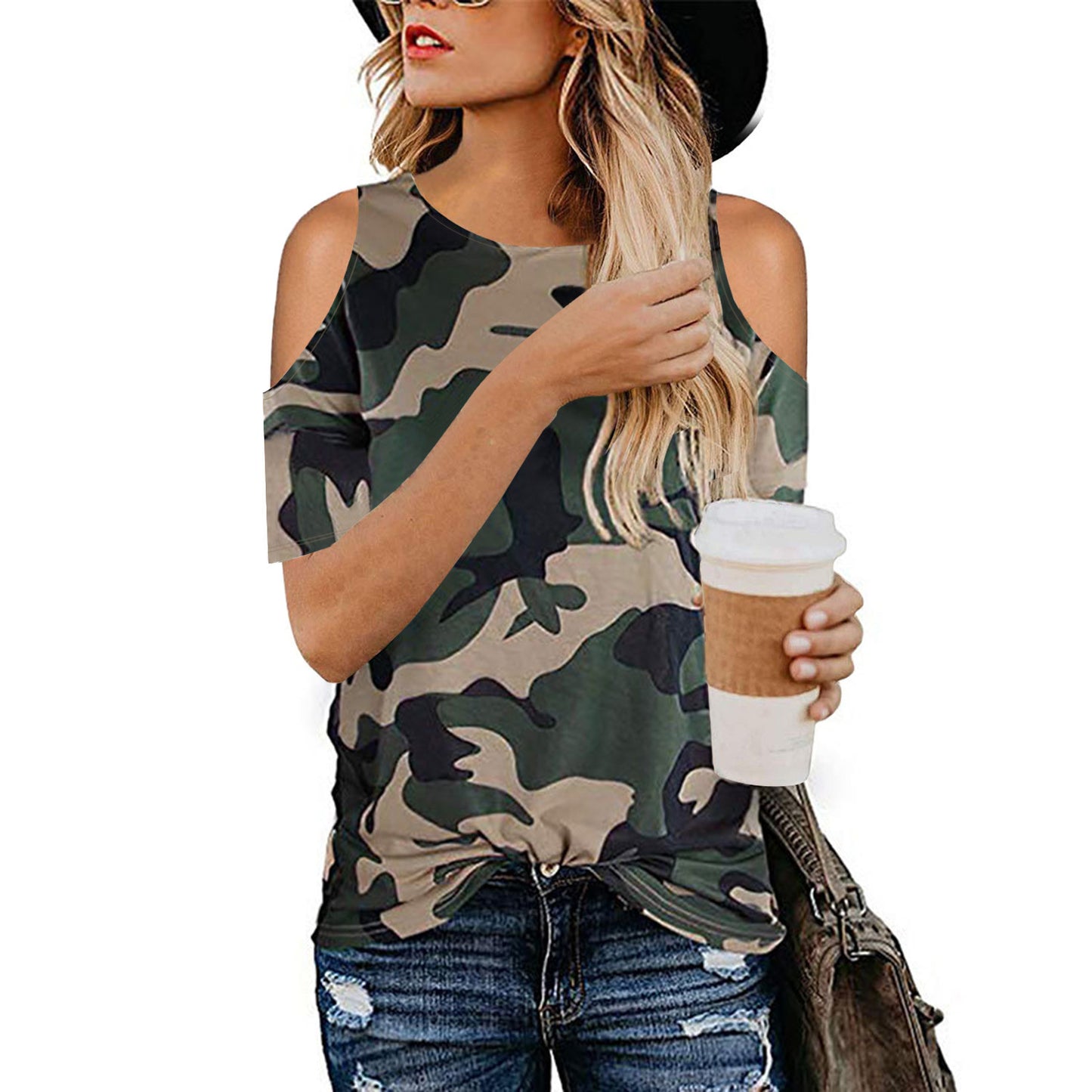 DiSandro Clothing: Women's Leopard Pattern Top