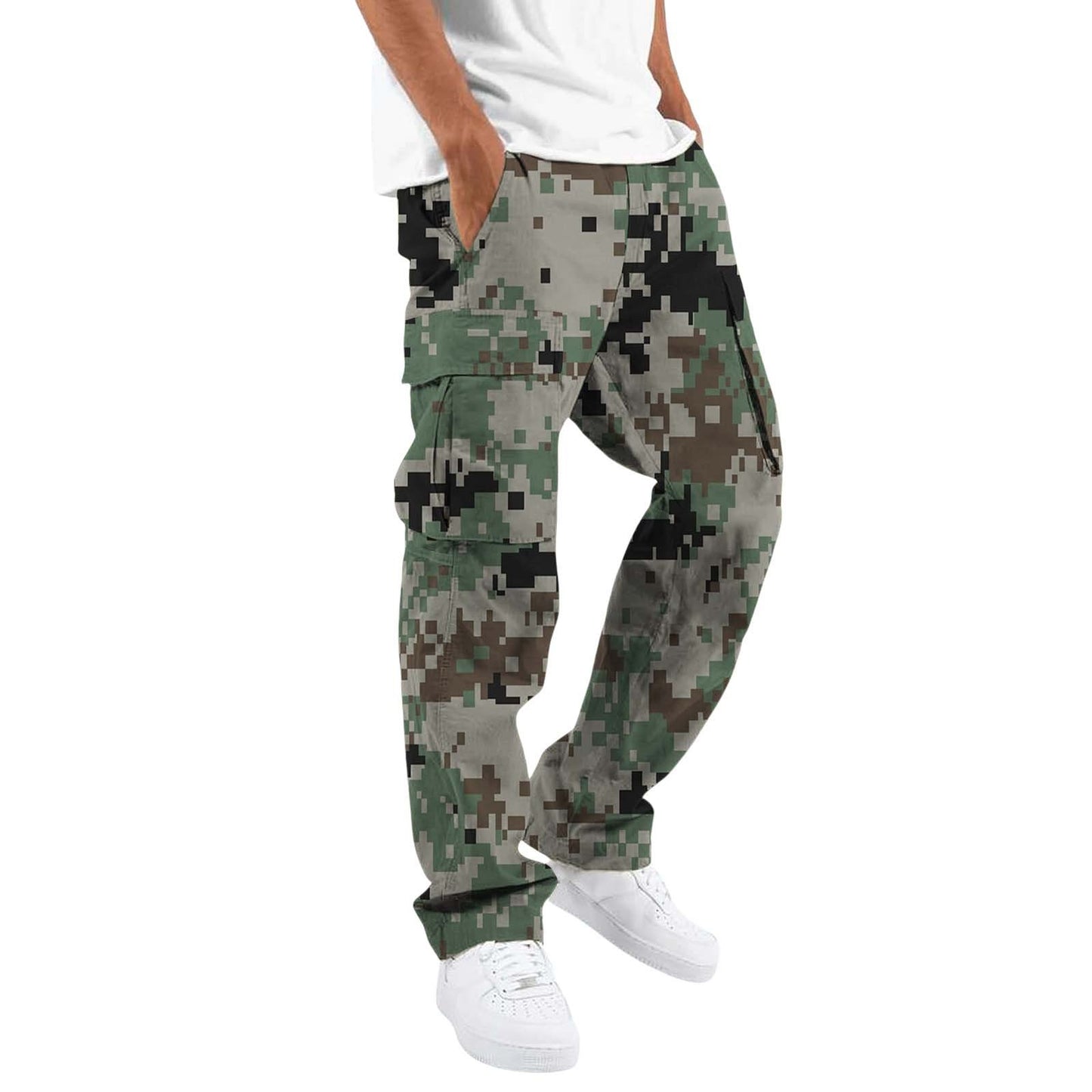 DiSandro Clothing: Men’s Loose Fit Camouflage Trousers / Pants