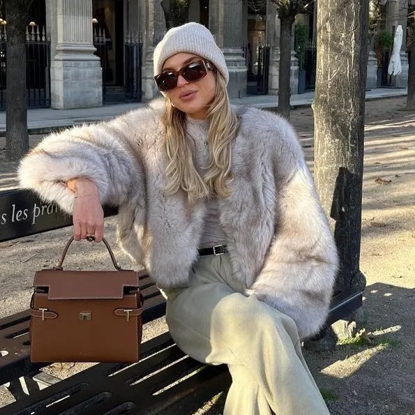 DiSandro Clothing: Women's Faux Fur Coat