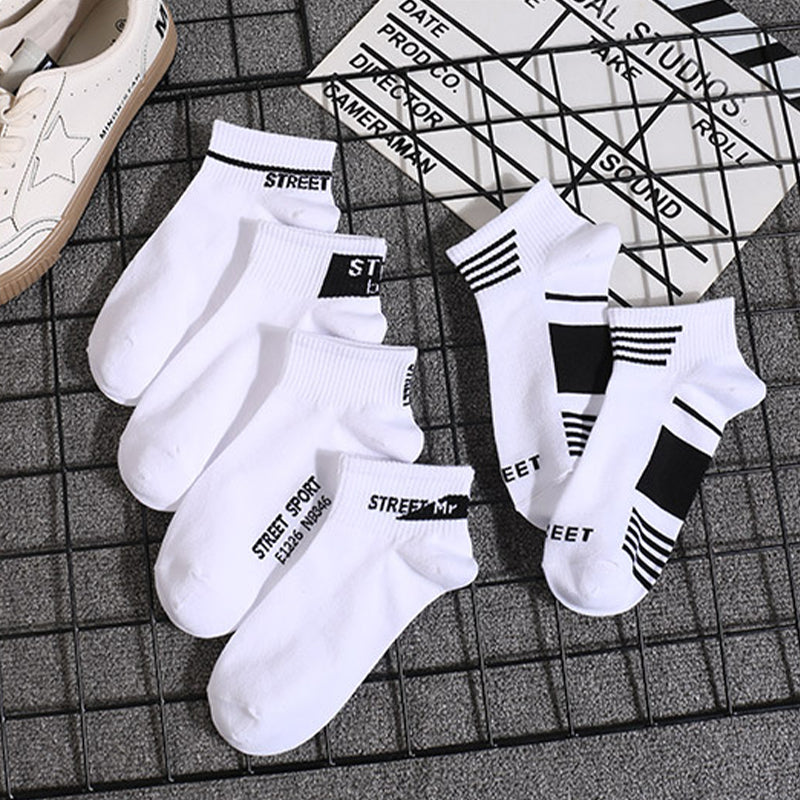 DiSandro Clothing: Men’s Slim Short Cotton Socks (5-Pack)