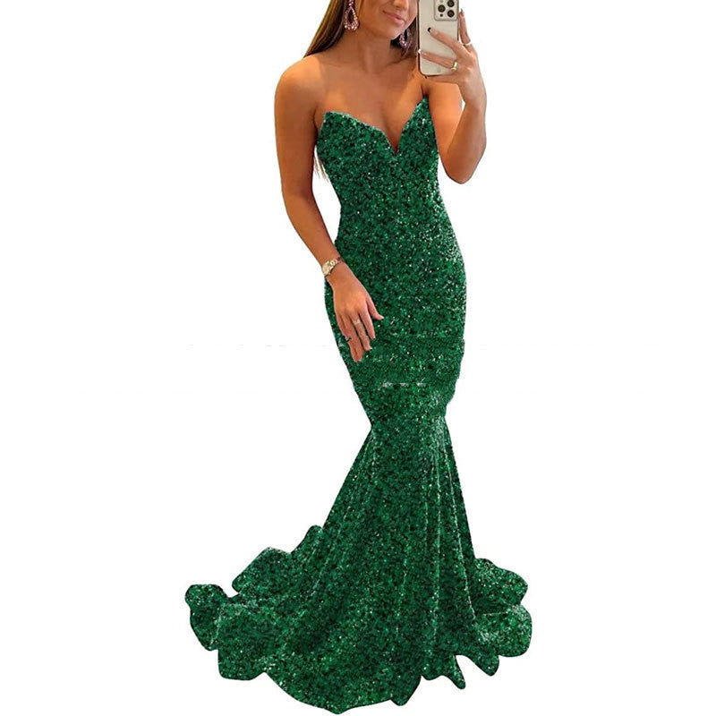 The Rosalina Series 2 - Sequined Mermaid Evening Gowns