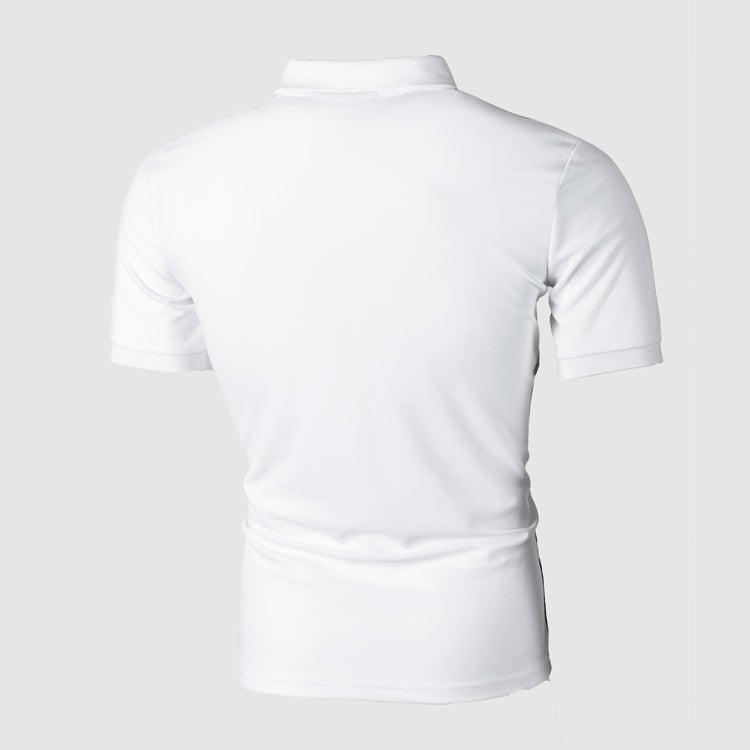 DiSandro Clothing: Men's Casual Striped Cotton Polo Shirt