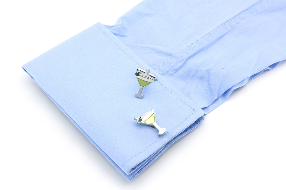 Martini Glass Cufflinks