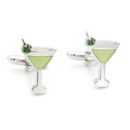 Martini Glass Cufflinks