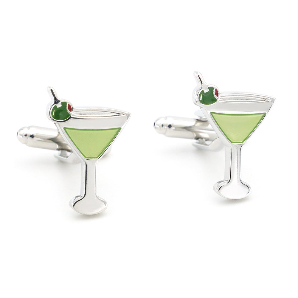 Martini Glass Cufflinks