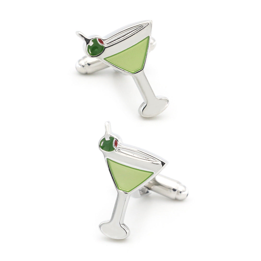 Martini Glass Cufflinks
