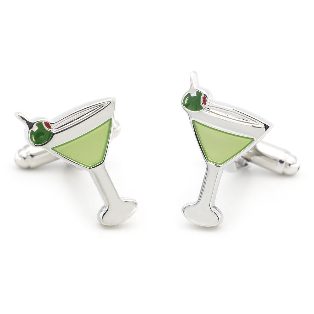 Martini Glass Cufflinks