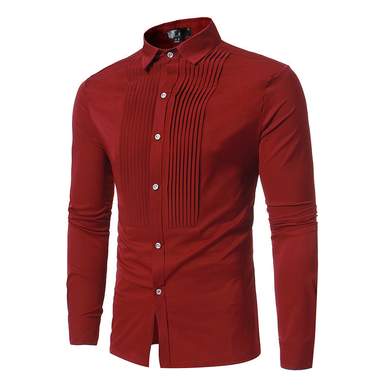 DiSandro Clothing: Men's Classic Fit Tuxedo Dress Shirts
