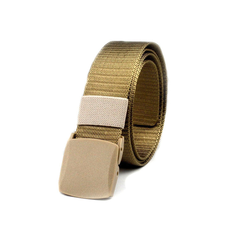 DiSandro Clothing: Unisex Military-Style Nylon Canvas Belt  — Universal Fit