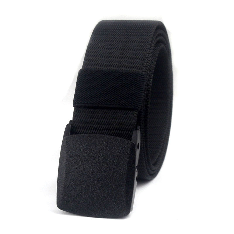 DiSandro Clothing: Unisex Military-Style Nylon Canvas Belt  — Universal Fit