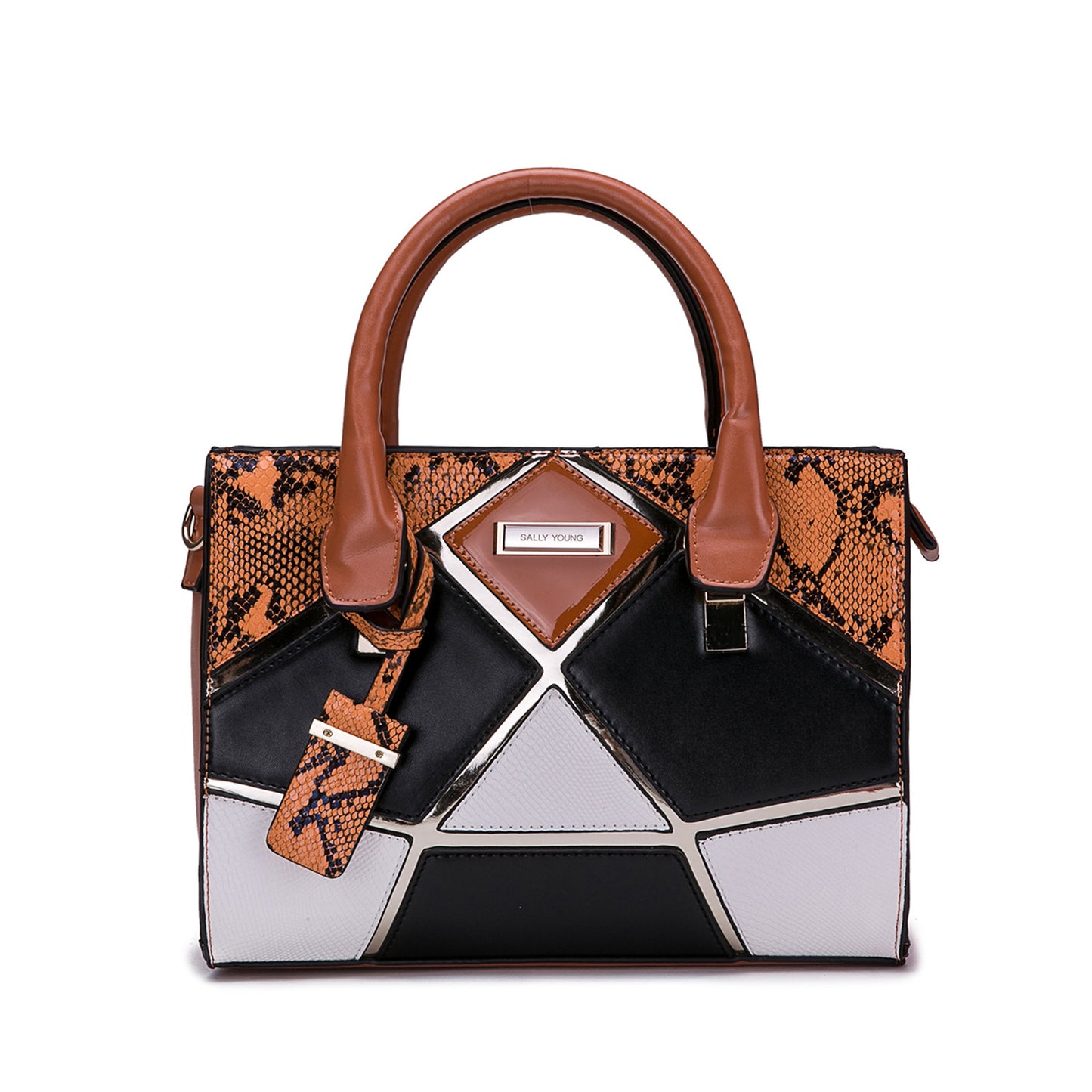 DiSandro Clothing: Sally Young's Vegan Leather One-Shoulder Tote Bag