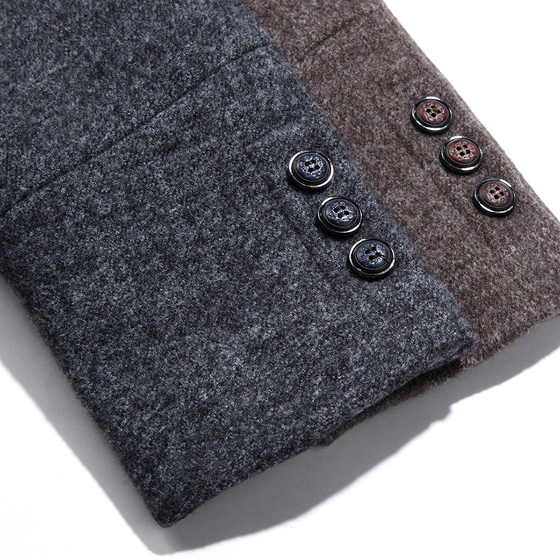 DiSandro Clothing: Men’s Mid-Length Wool Overcoat