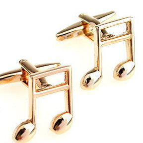 DiSandro Clothing: Music Note Cufflinks - 2 Styles