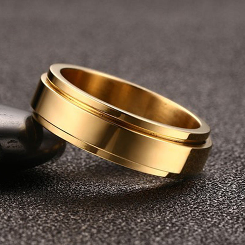 DiSandro Clothing: Rotatable Stainless Steel Rings