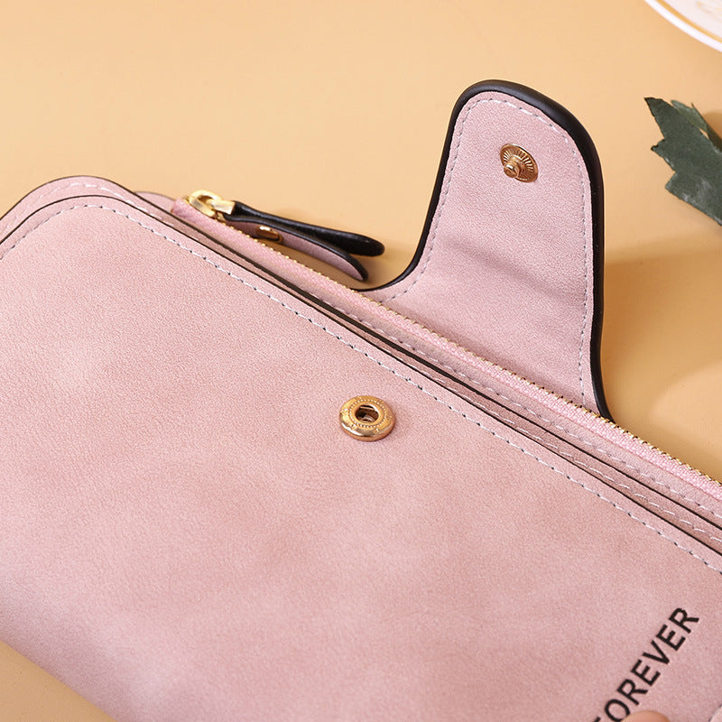 DiSandro Clothing: Women's Vegan Leather Trifold Fold Wallet