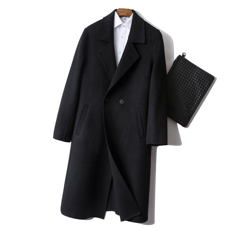 DiSandro Clothing: Men's Full Length Cashmere Wool Overcoat