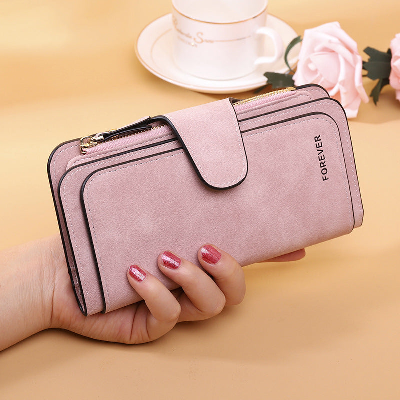 DiSandro Clothing: Women's Vegan Leather Trifold Fold Wallet