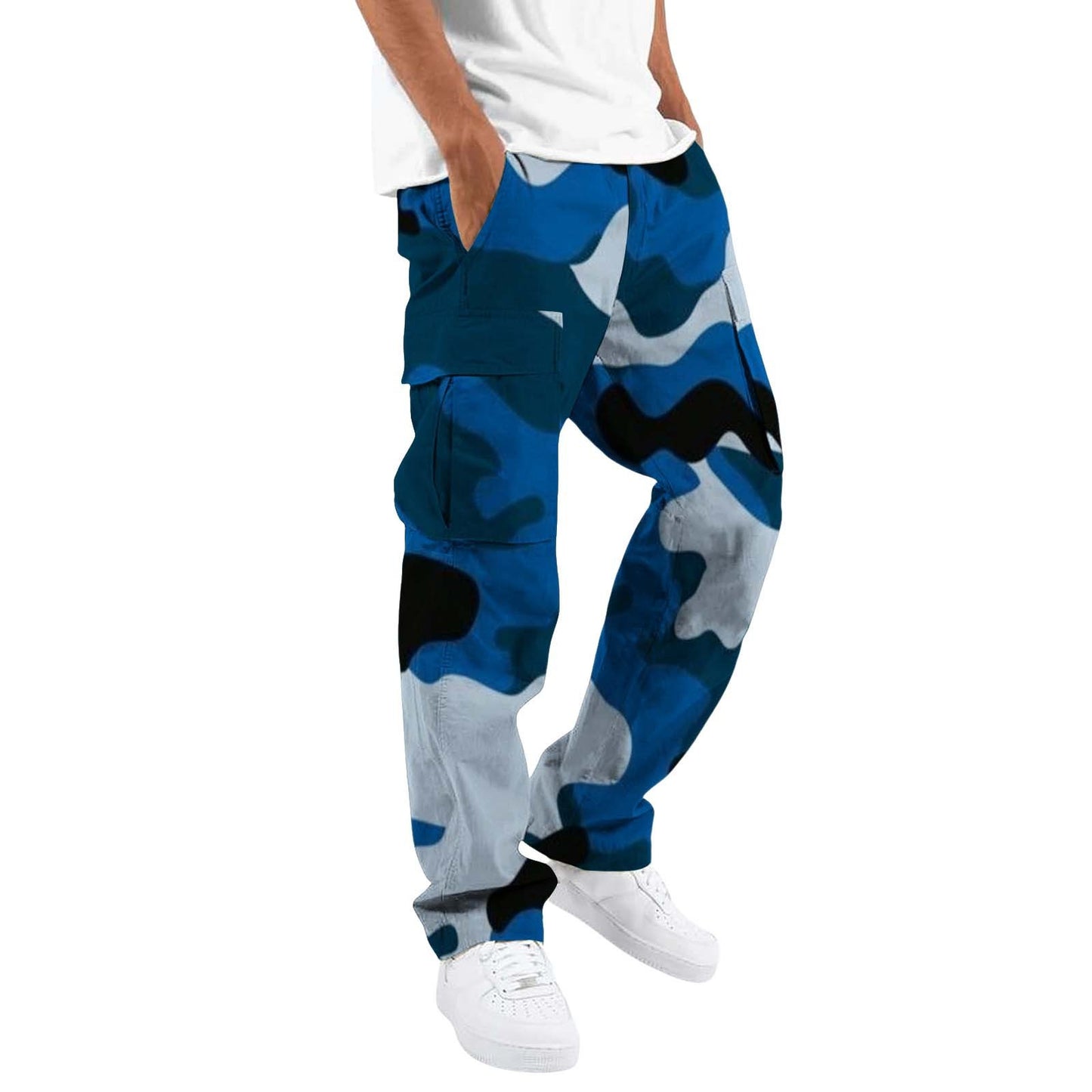 DiSandro Clothing: Men’s Loose Fit Camouflage Trousers / Pants