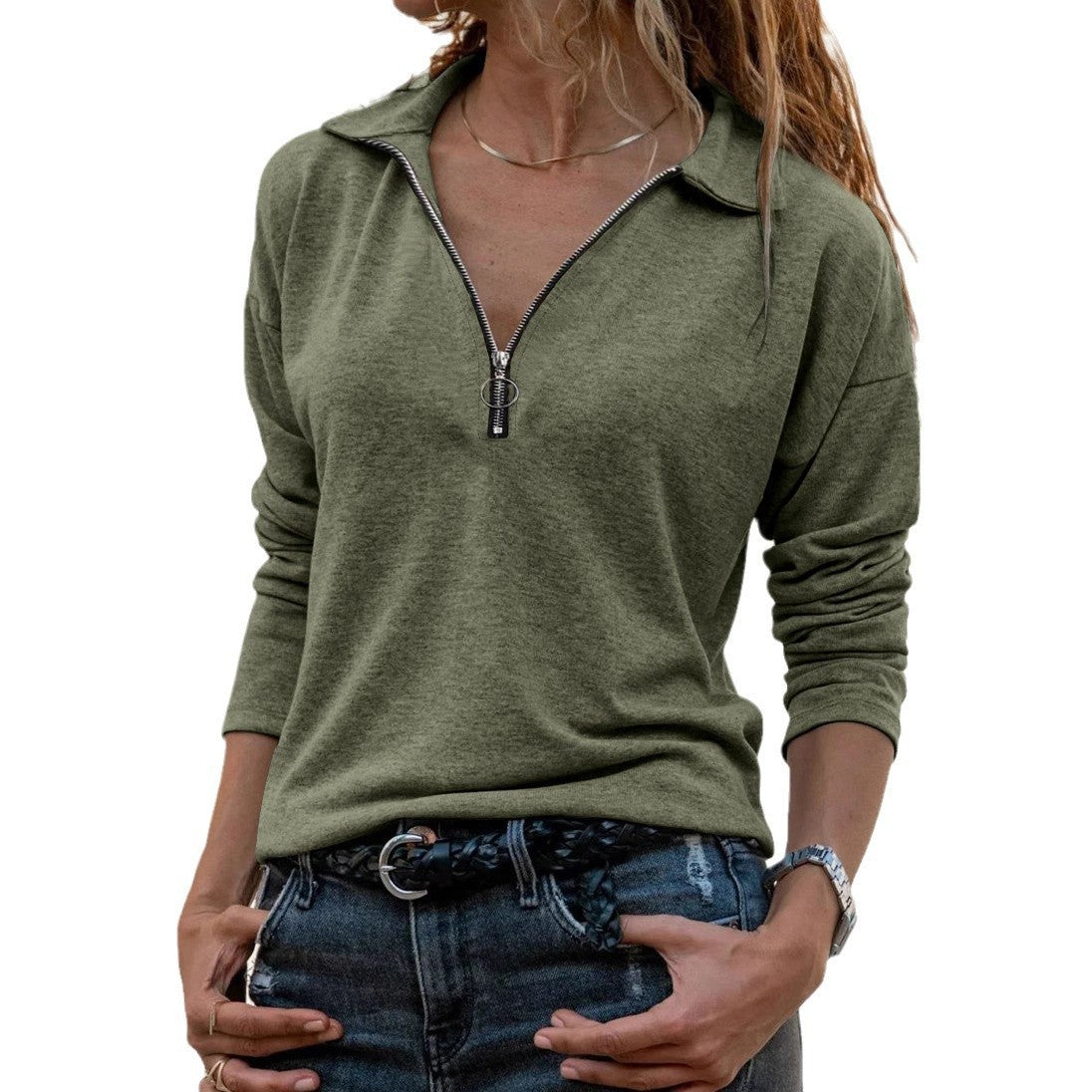 DiSandro Clothing: Women's Long Sleeve Sweater