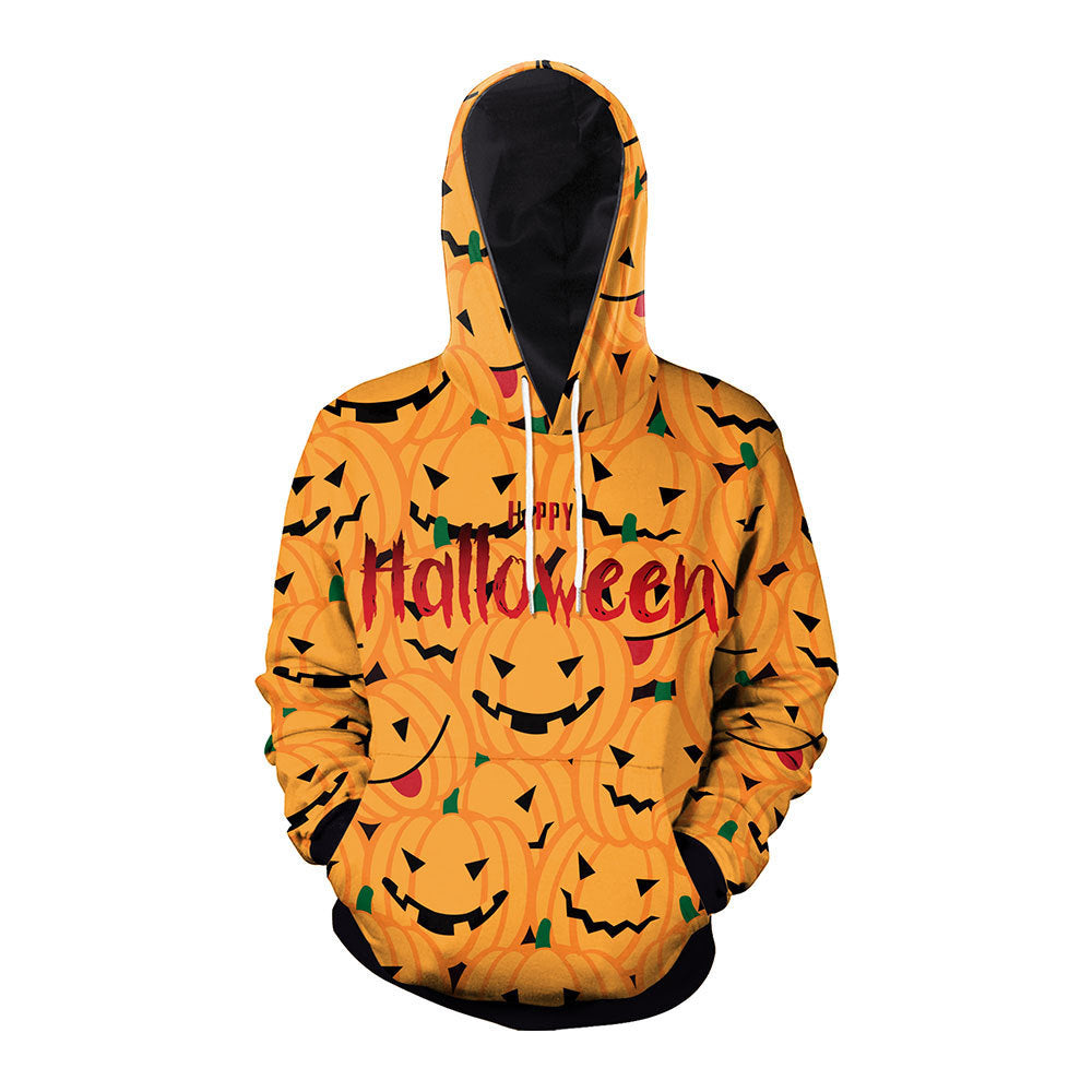 DiSandro Clothing: Unisex Halloween Print Street Style Hoodie