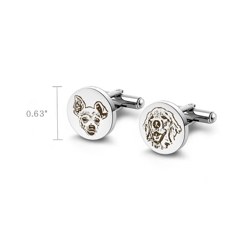 Pet Commemorative Cufflinks