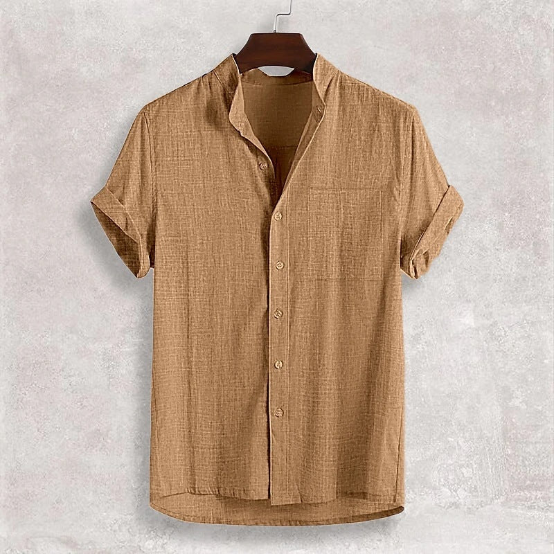 DiSandro Clothing Men’s Short Sleeve Cotton Cardigan