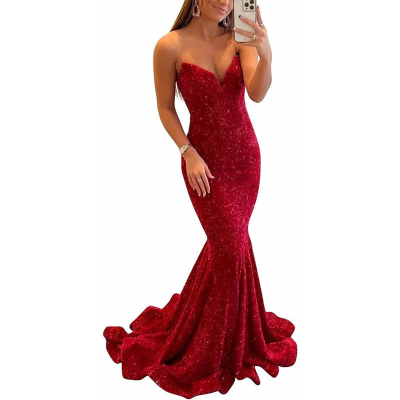 The Rosalina Series 2 - Sequined Mermaid Evening Gowns