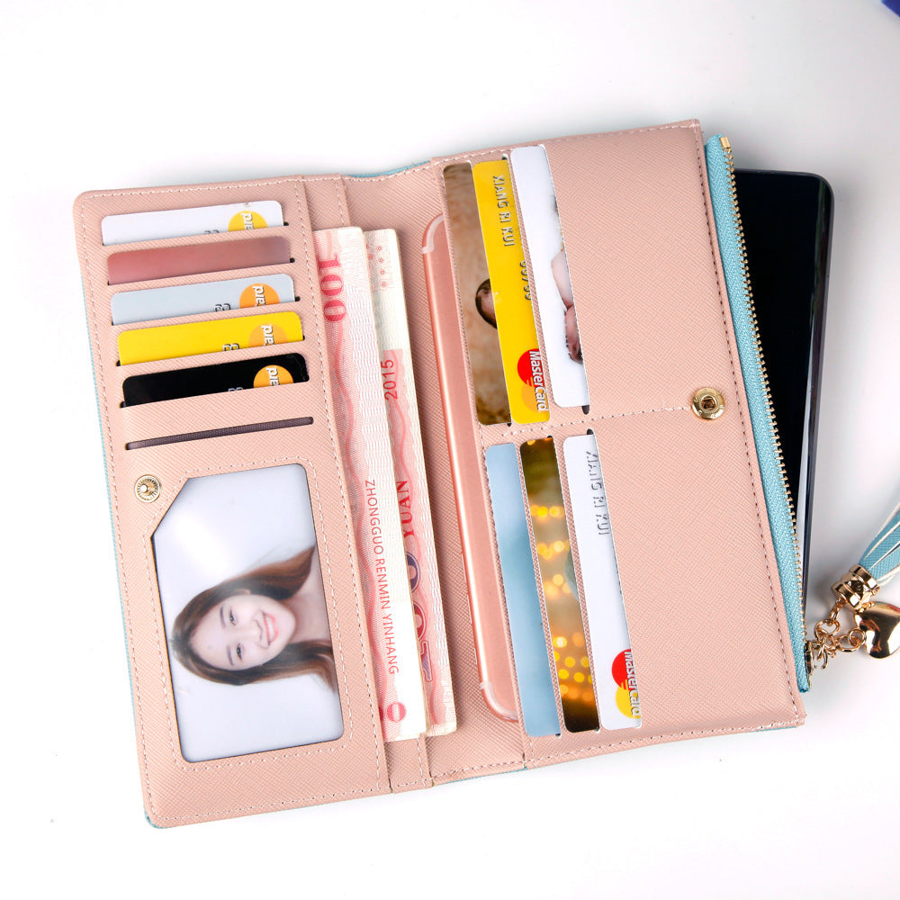 The Verona - Faux Leather Tassel Wallet