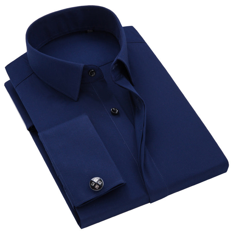 DiSandro Clothing: Slim Fit French Cuff Bamboo Fiber Dress Shirt