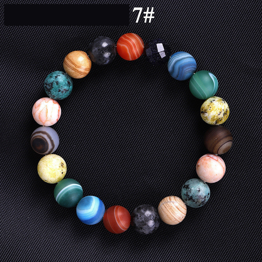 DiSandro Clothing: Natural Stone Solar System Bracelet