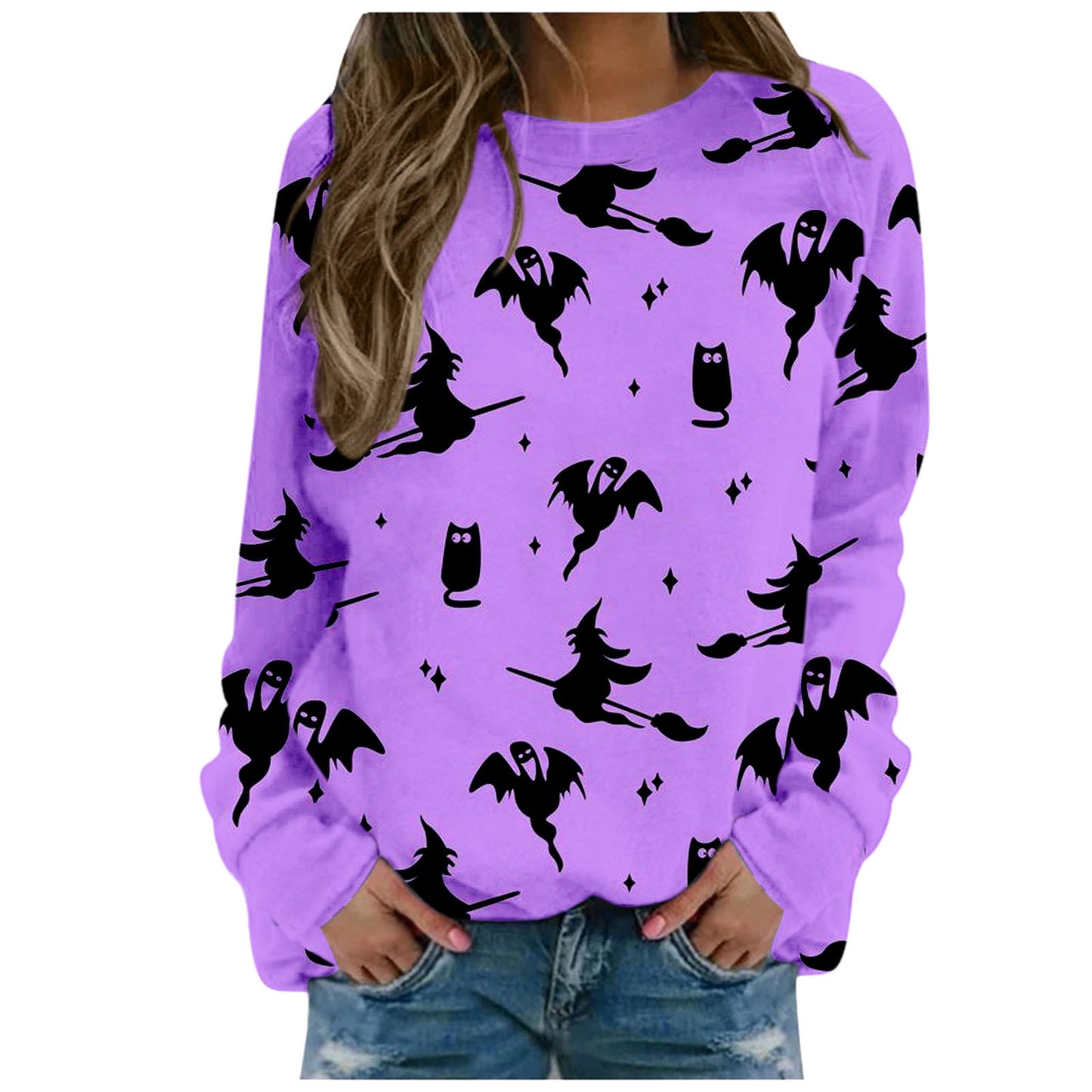 DiSandro Clothing: Women’s Halloween Print Sweatshirt
